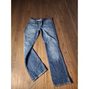 7 For All Mankind Blue Flare Jeans